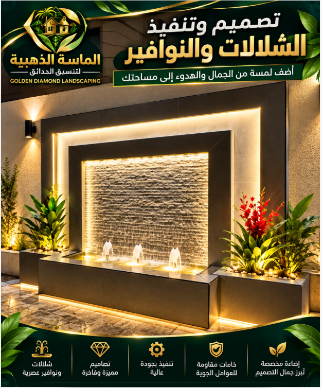 شلالات ونوافير